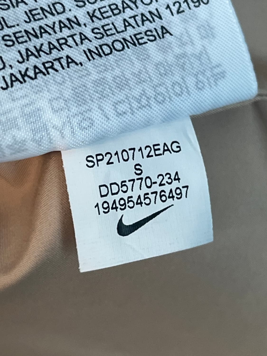 나이키 스우시 바람막이 자켓 [S]  상품이미지7