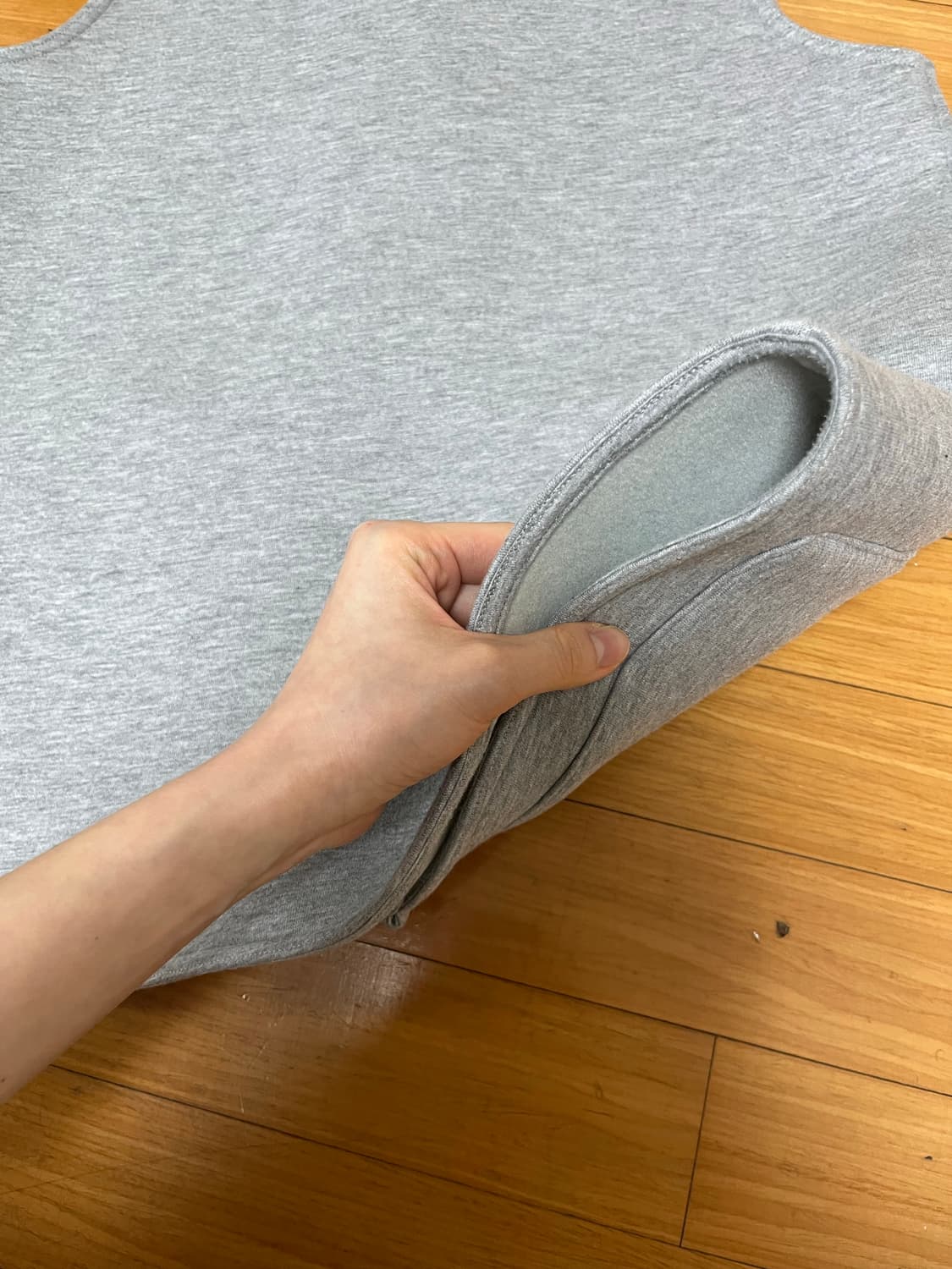 칼하트윕 집업 베스트 그레이 스몰 상품이미지6