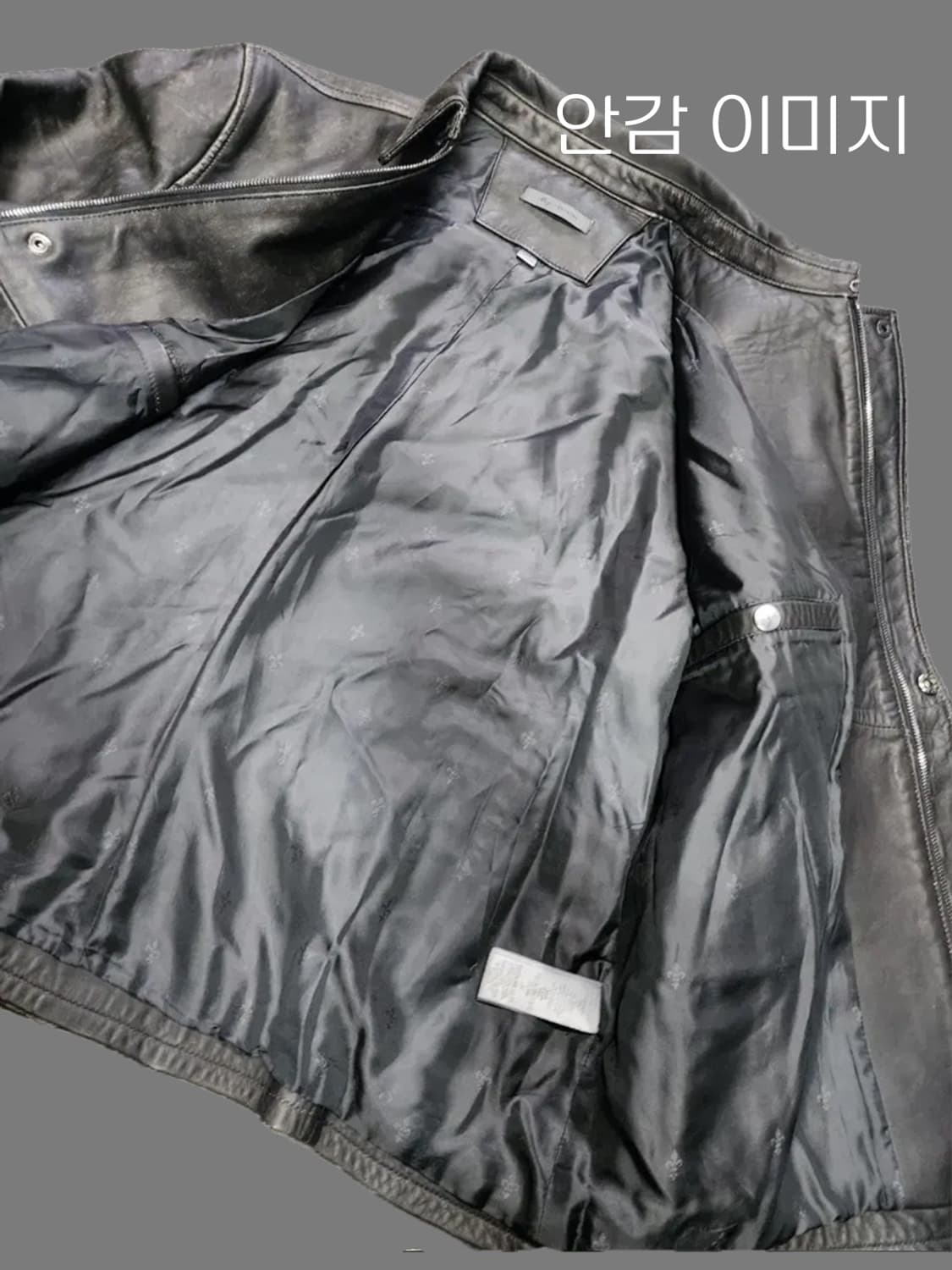 (희귀 매물, 신품 컨디션) 존바바토스 24SS 워싱 가죽자켓 상품이미지3