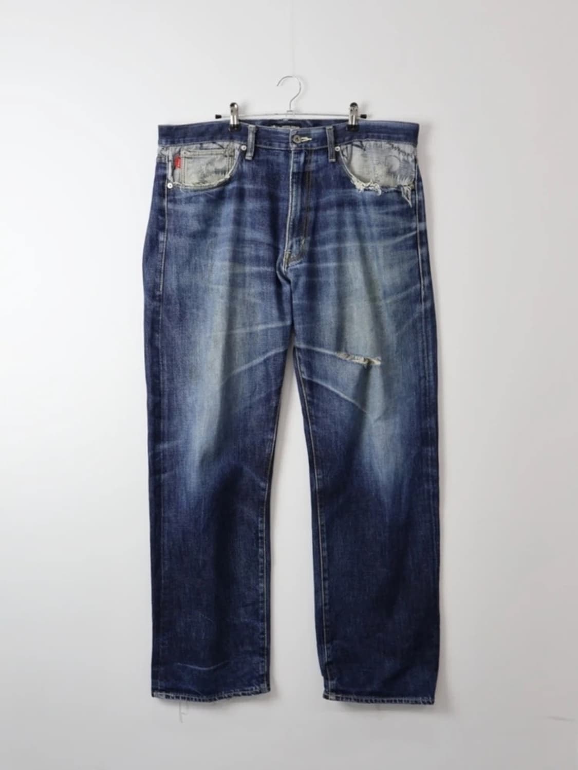 00's Stussy Rough & Rugged Denim Pants 상품이미지4