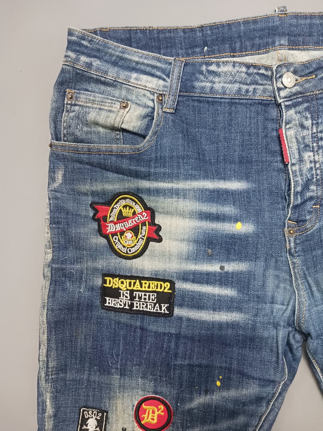 [38] 디스퀘어드2 자수패치 쿨가이진 청바지 상품이미지2
