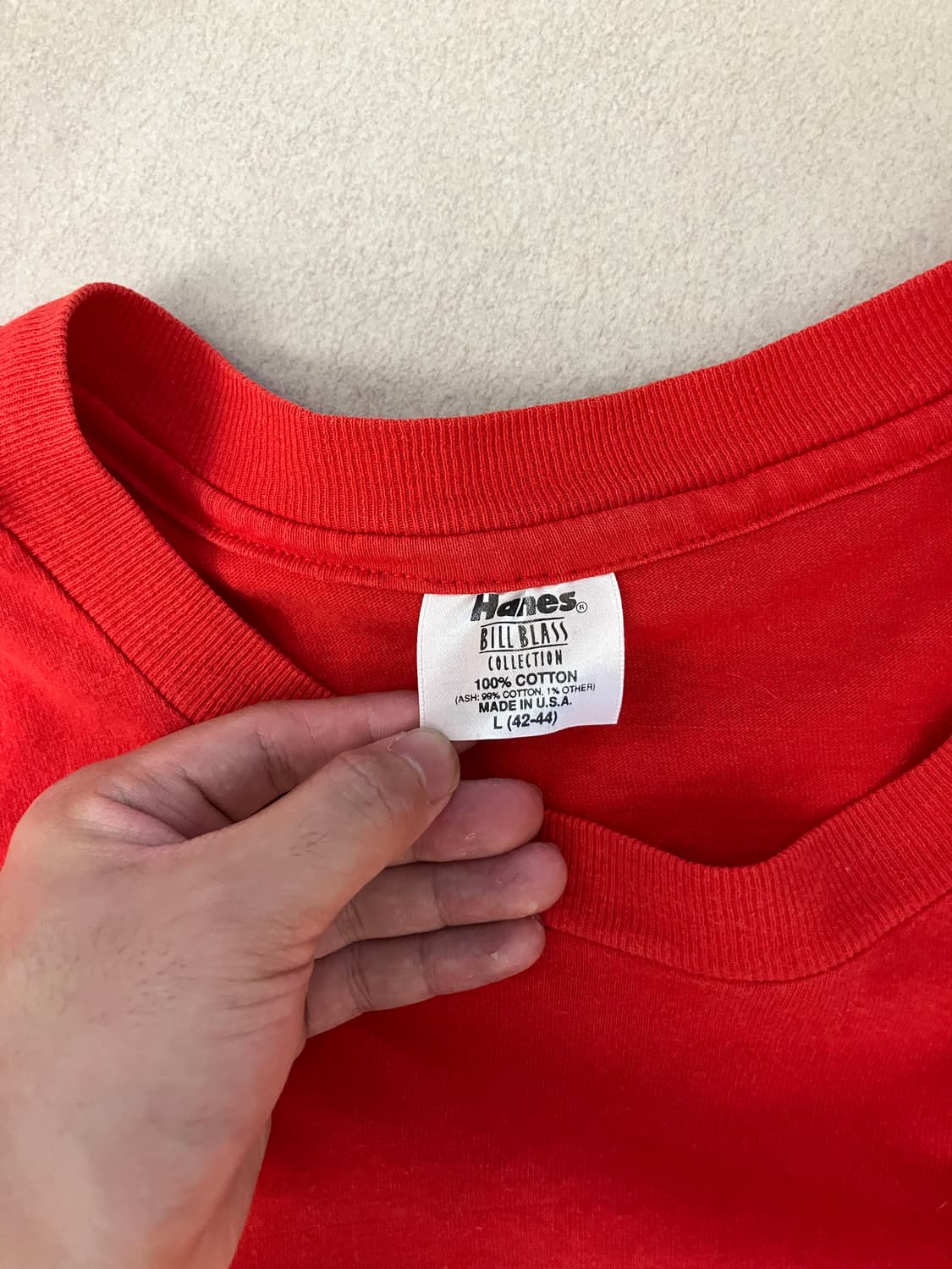 90s hanes pocket tee (single/usa) 상품이미지6