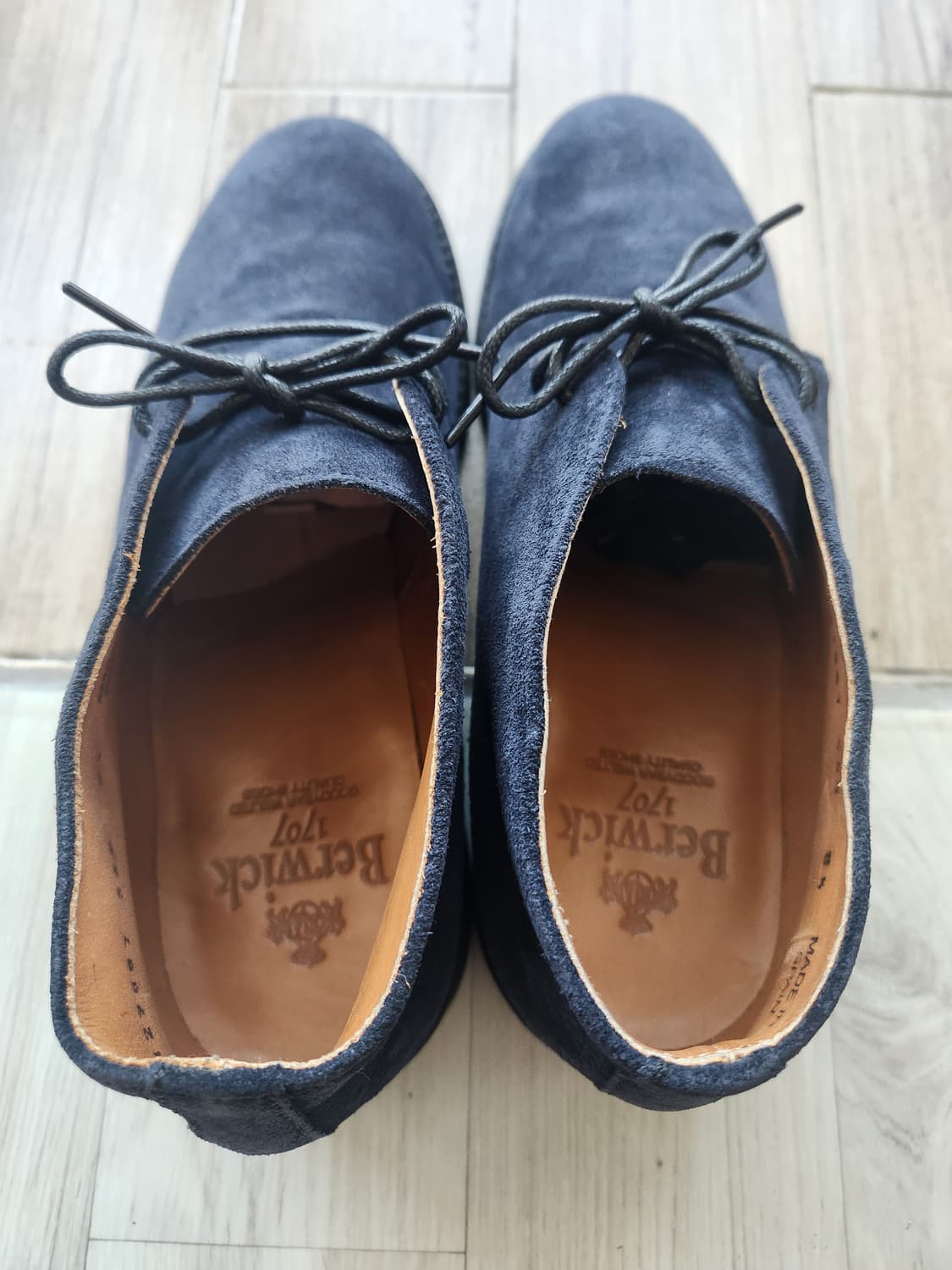 버윅 369 스웨이드 처카부츠 네이비 (275) 상품이미지3