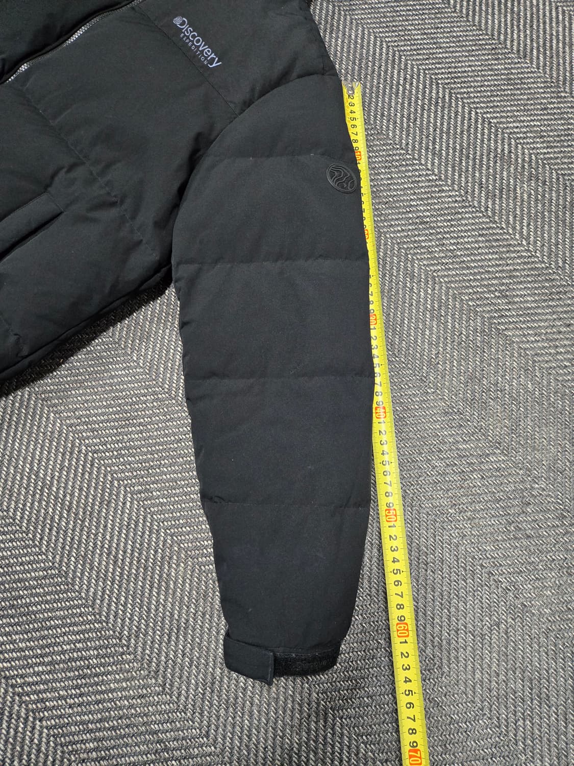 디스커버리 익스페디션 볼륨 푸퍼 블랙 다운패딩 점퍼 상품이미지8