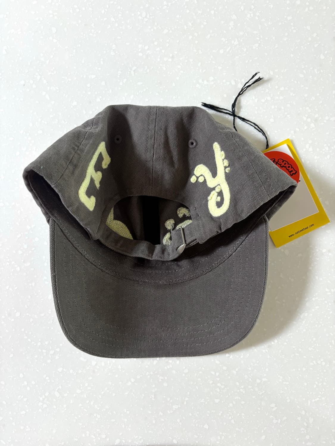 썬러브x라이즈볼캡그레이(변우석착용) 상품이미지2