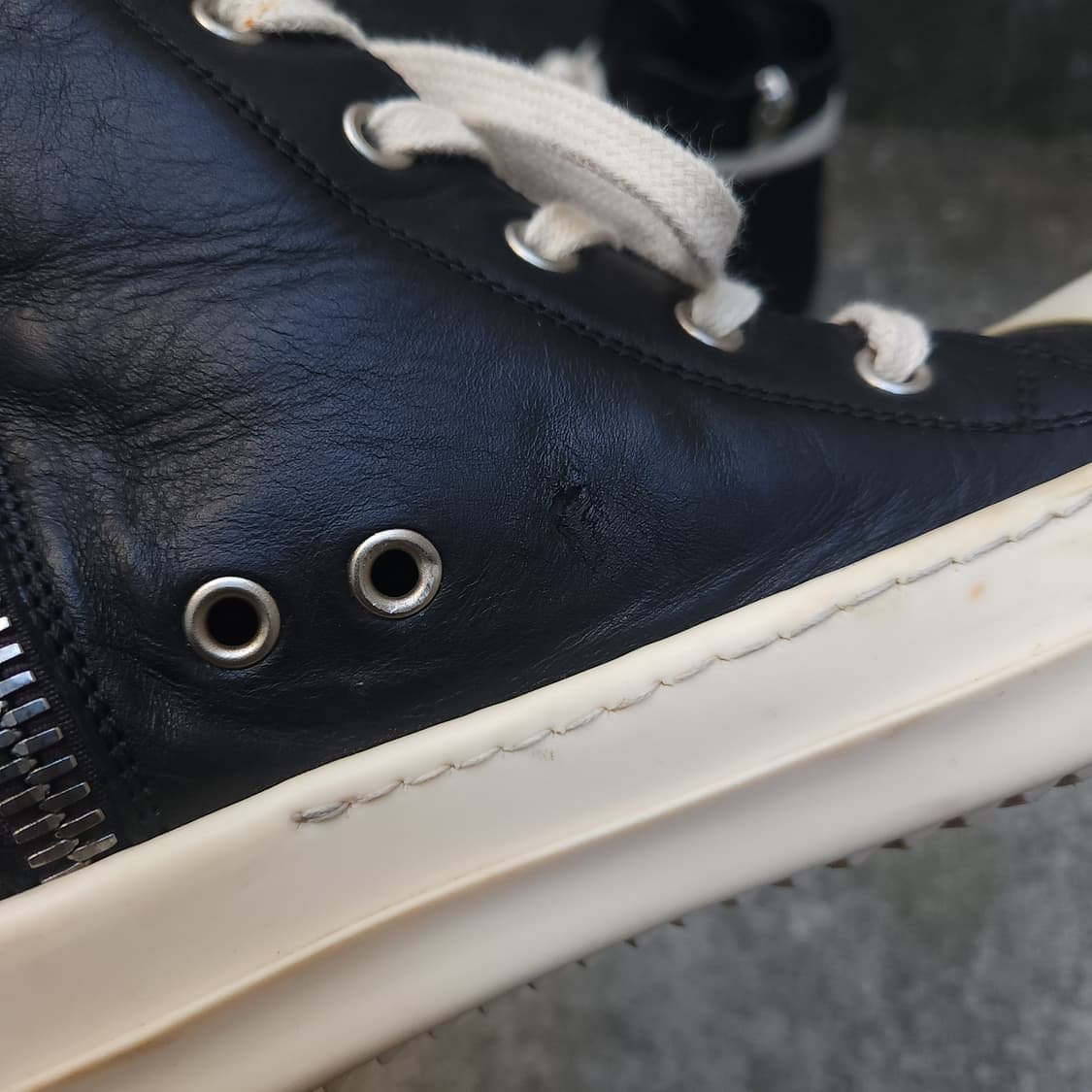 [39.5] 릭오웬스 2016ss 하이 라몬즈 (250~255) 상품이미지5