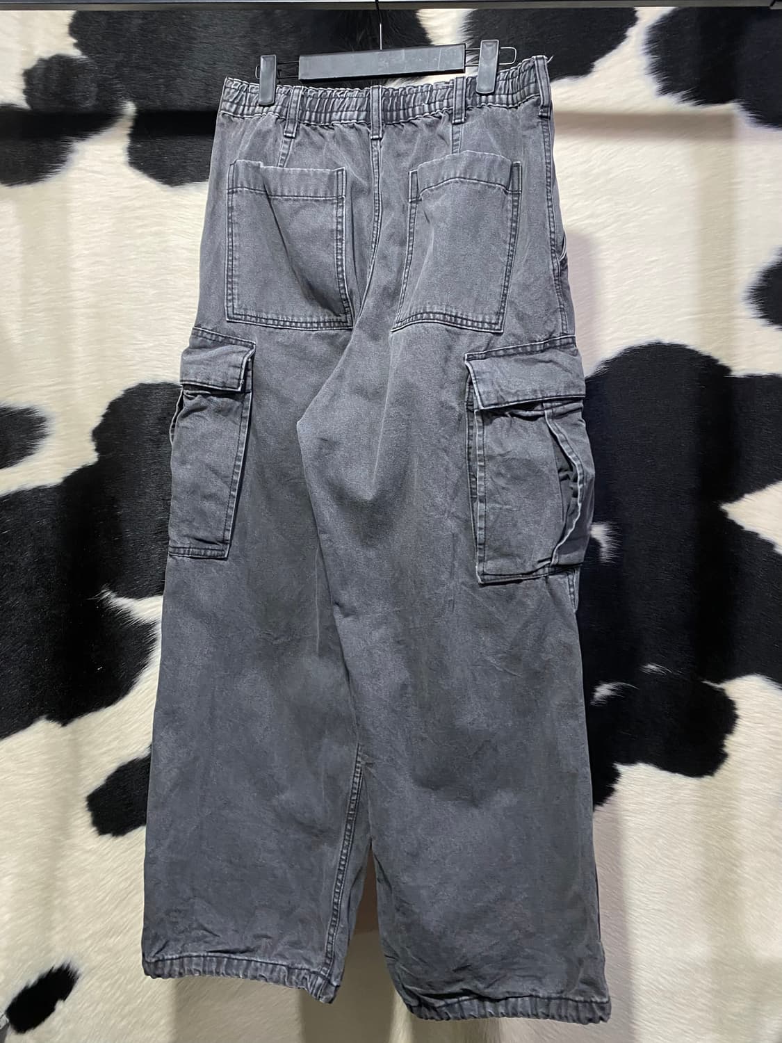 Japanese vtg 그레이 카고팬츠 상품이미지5