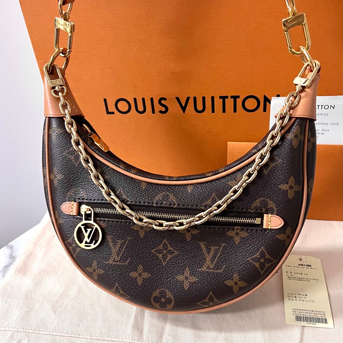 루이비통 루프 체인 모노그램 크로스백 숄더백 가방 M81098 상품이미지2