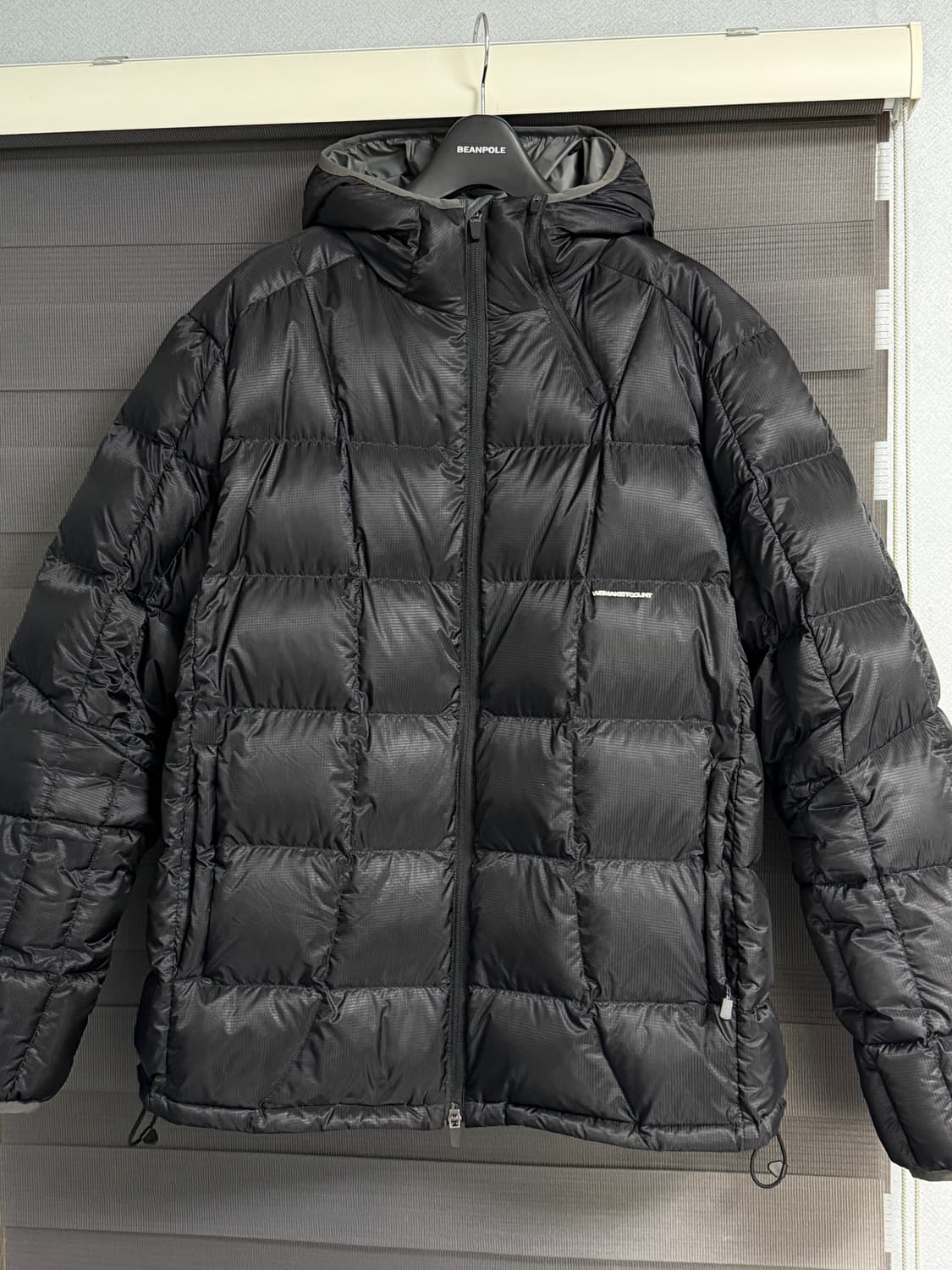 더블유엠씨 스퀘어 퀼팅 경량패딩 상품이미지2