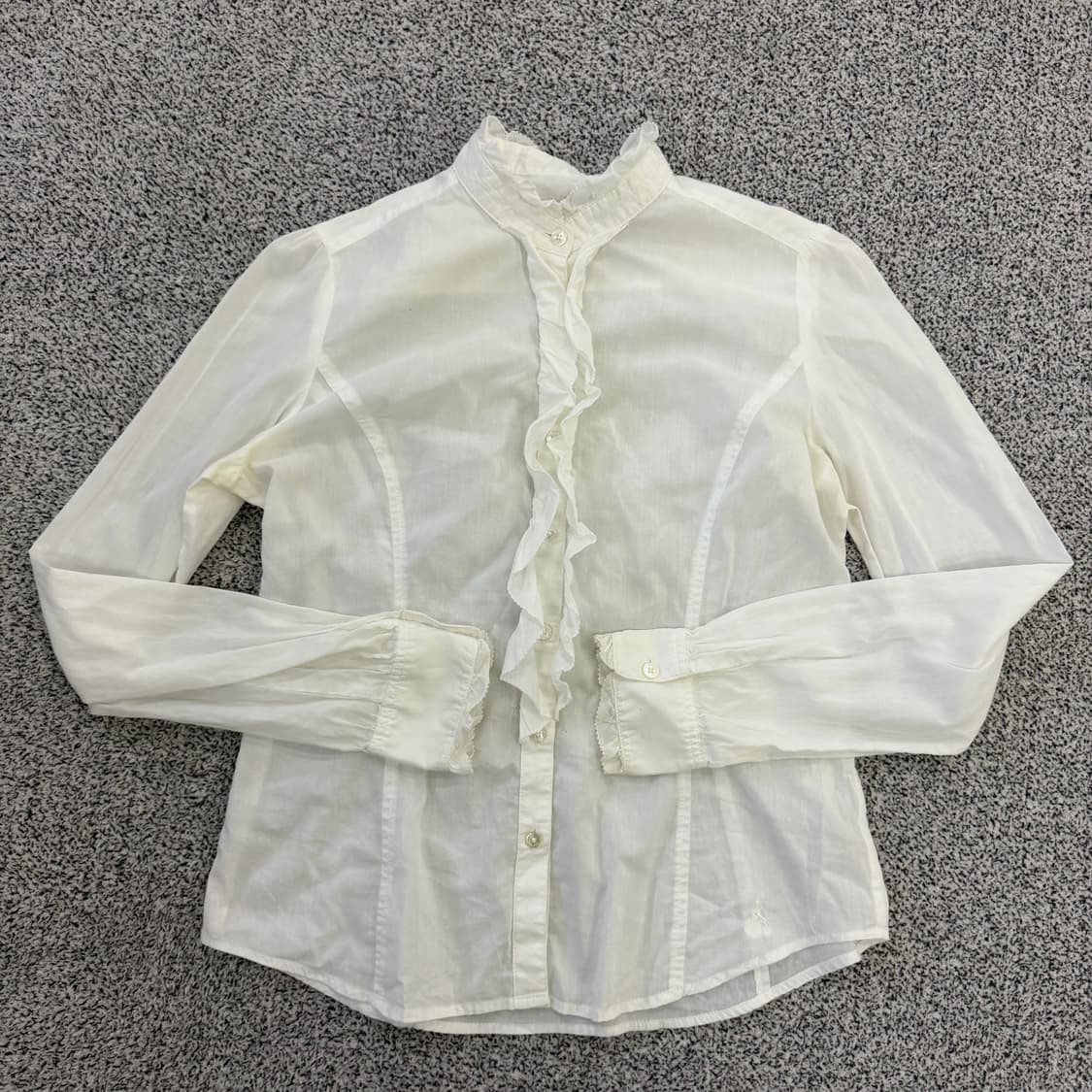 90 빈폴 여성 프릴블라우스 0128H1 상품이미지1