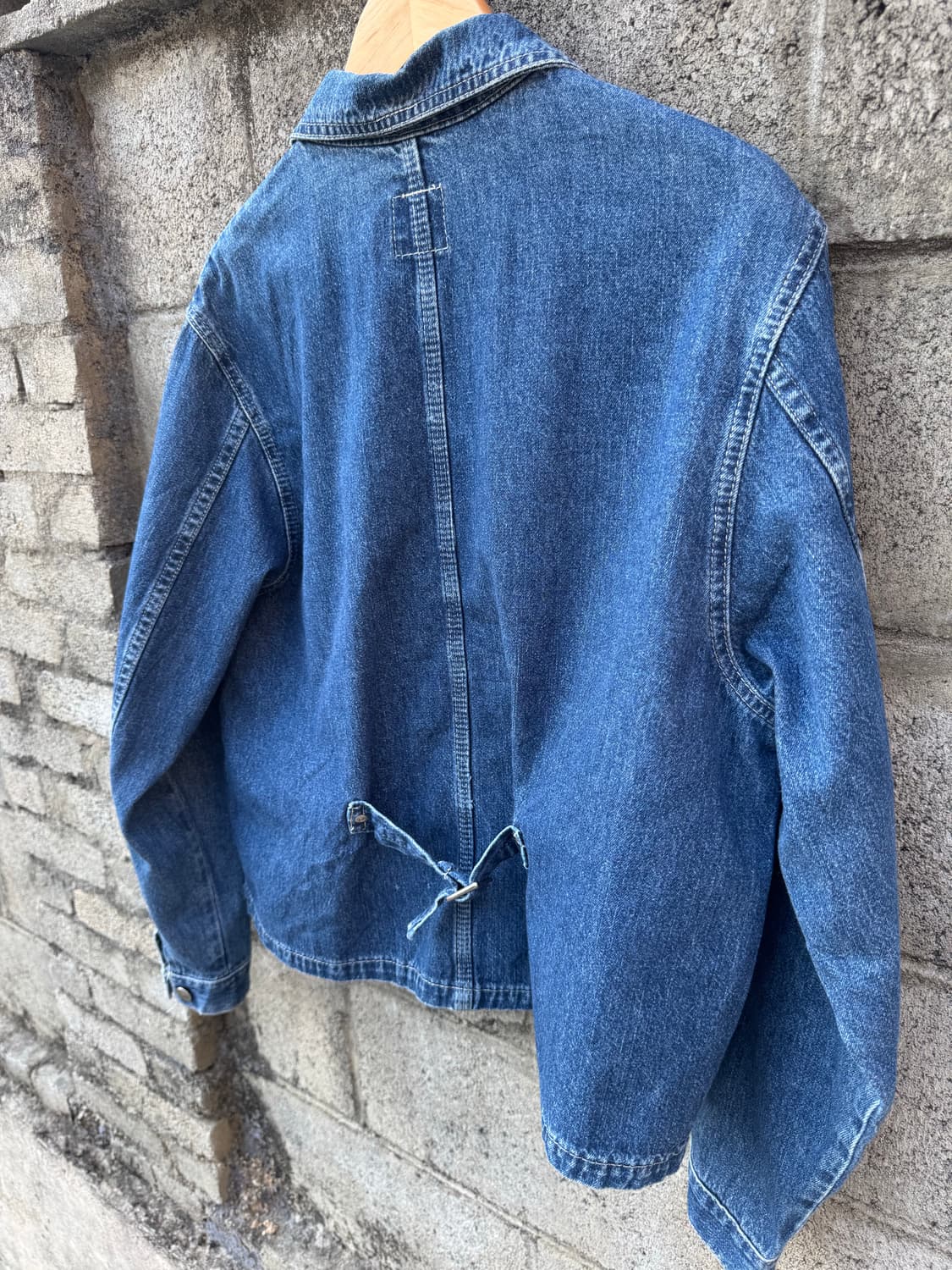 80~90s lee 덩가리 빈티지 숏기장 신치백 데님 초어 자켓 상품이미지5