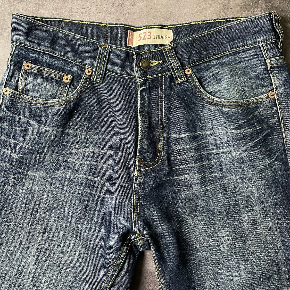 LEVI'S 리바이스523 루즈 스트레이트핏 코튼 데님 팬츠 A00659 상품이미지2