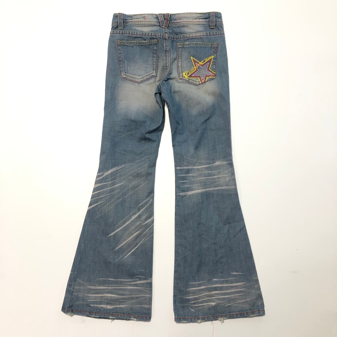 로지엔젤 Y2K 플레어 데님팬츠 상품이미지2