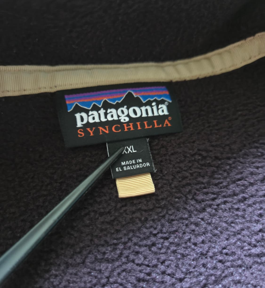 (2XL)파타고니아 옵시디언플럼 신칠라 플리스 상품이미지4