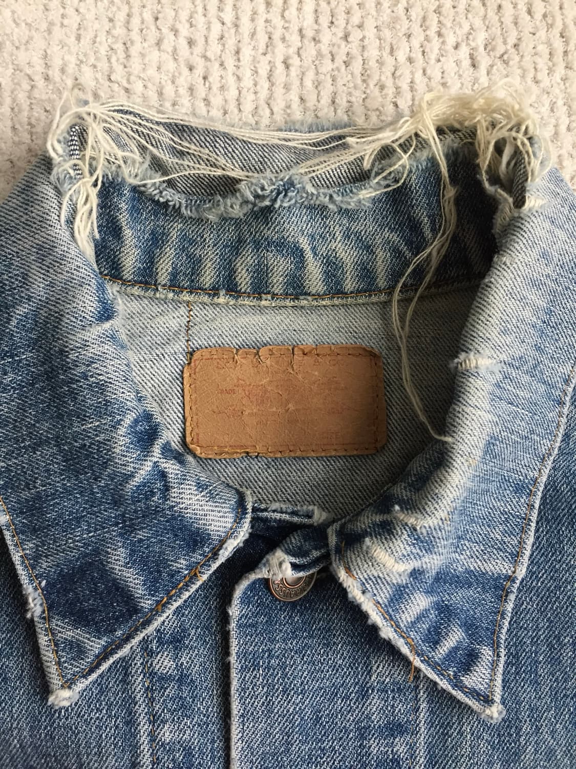70‘s levis 리바이스 70505 3세대 트러커 데님 자켓 상품이미지7