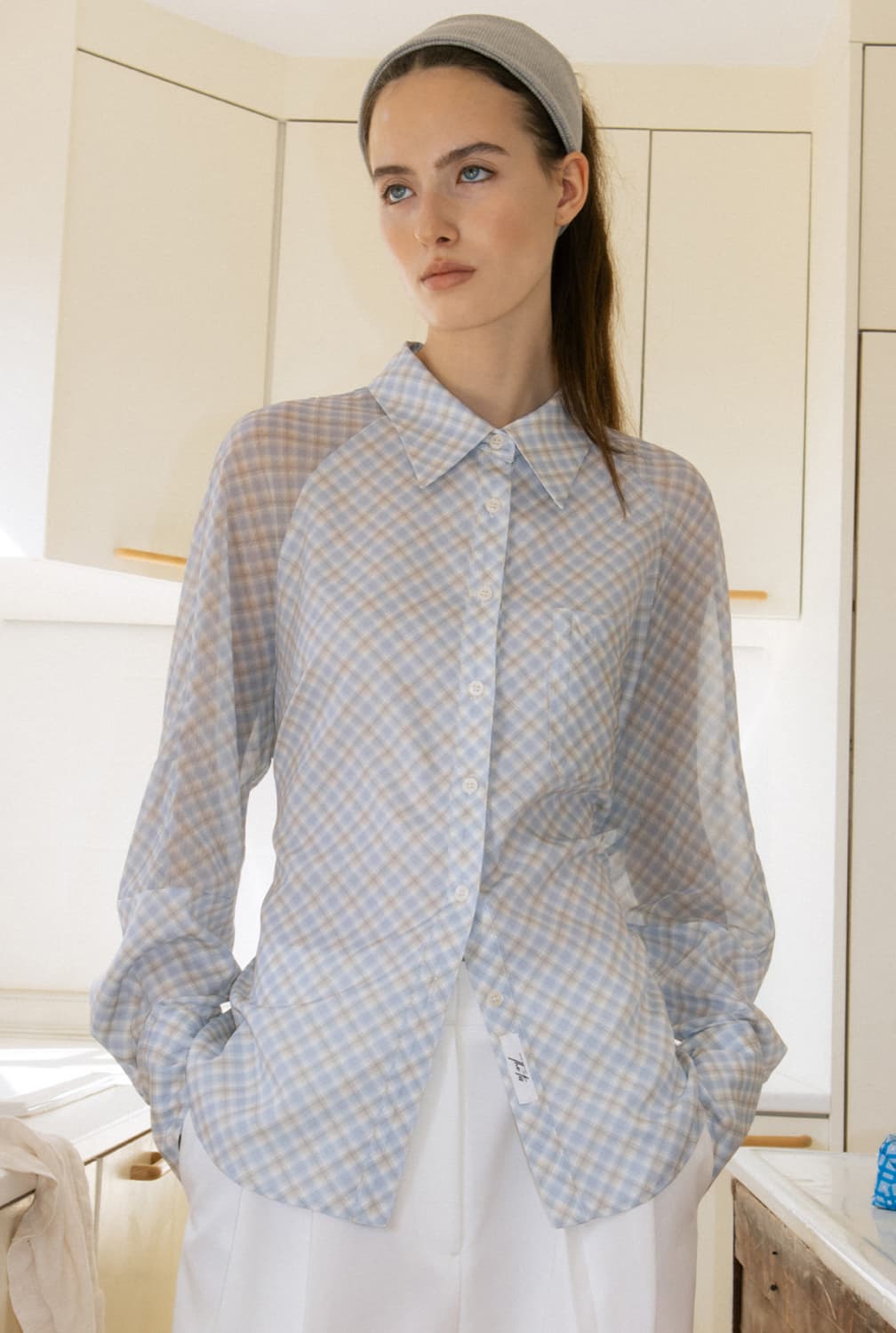 더티스 BLUEBERRY TART CHECK SHIRT 상품이미지1