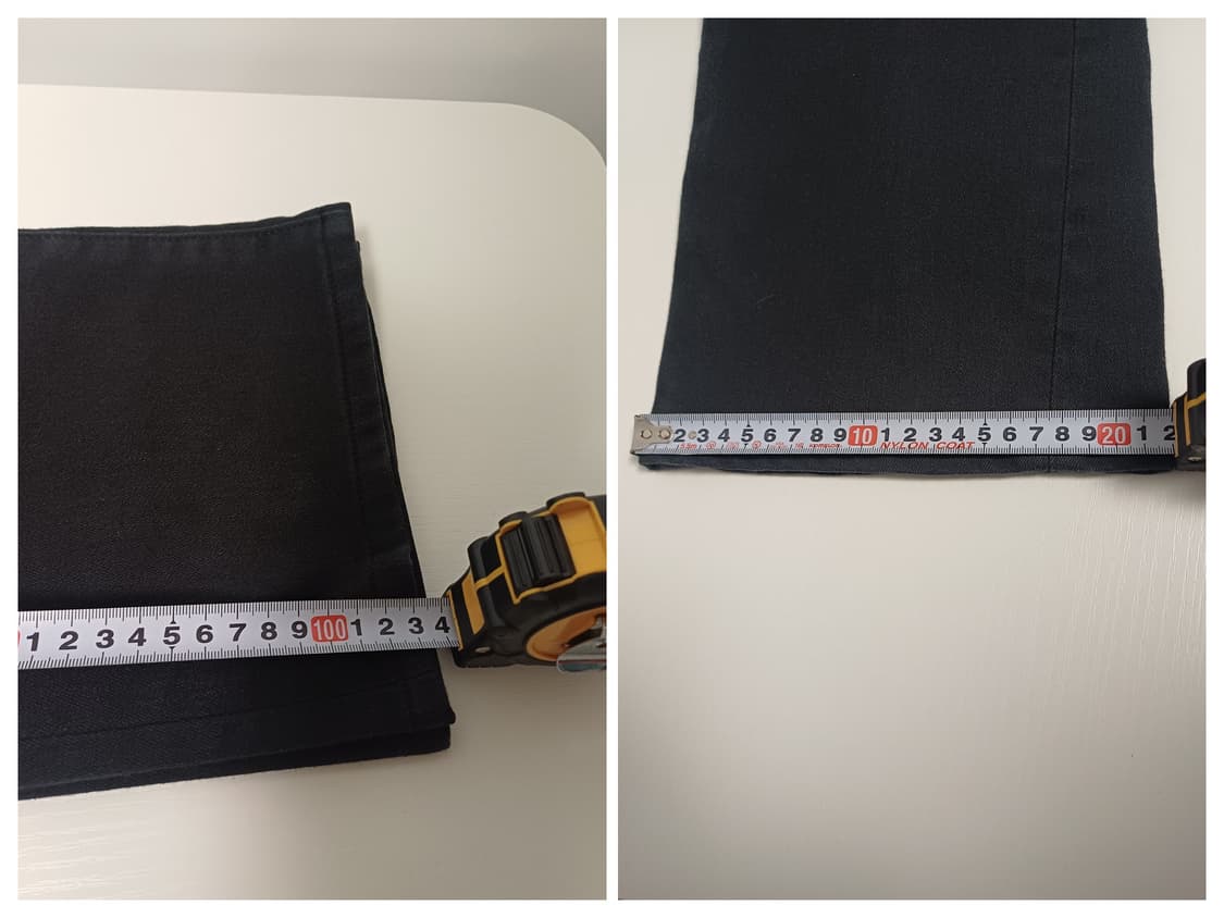 [W36] 리바이스 502 테이퍼드 블랙 스트레치 진 (상태 좋음) 상품이미지7