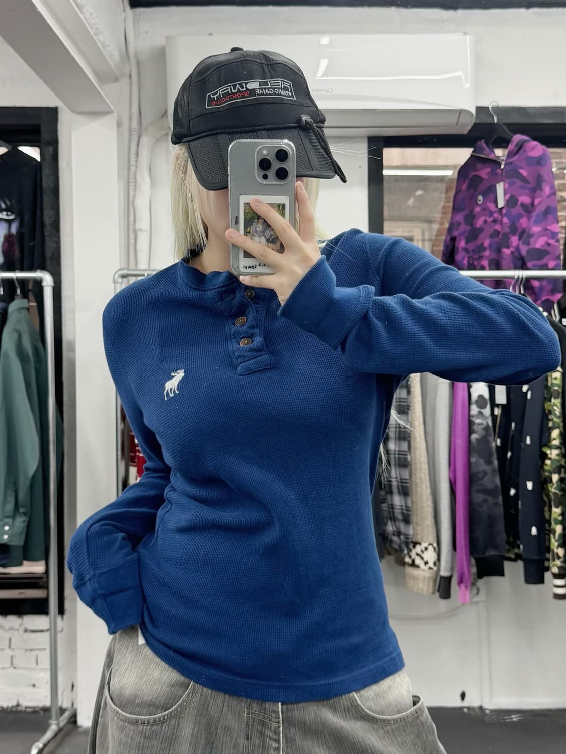 아베크롬비 와플 헨리넥 롱슬리브 상품이미지3