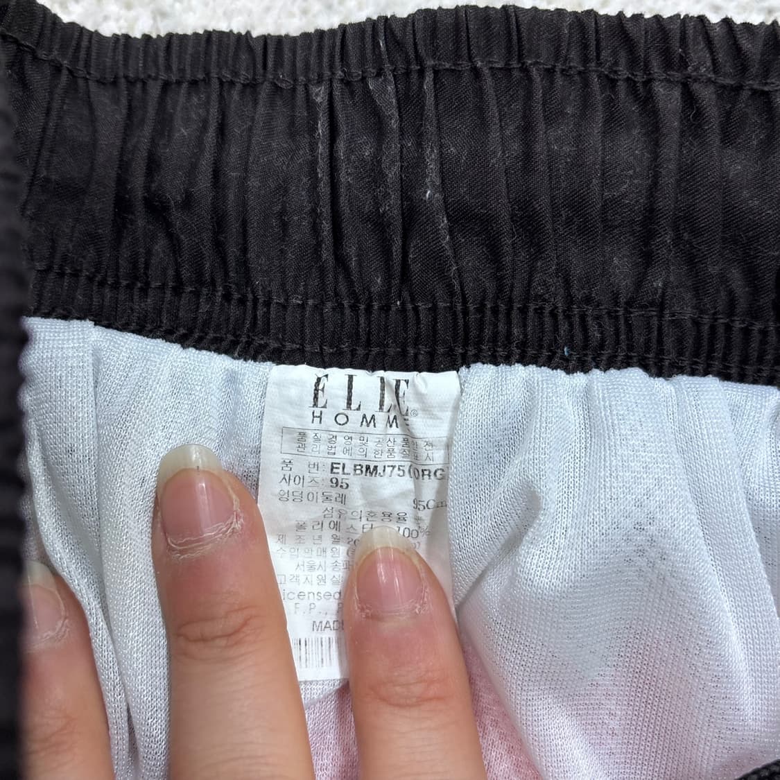 95 엘르 남성 수영복 반바지 0401E 상품이미지3