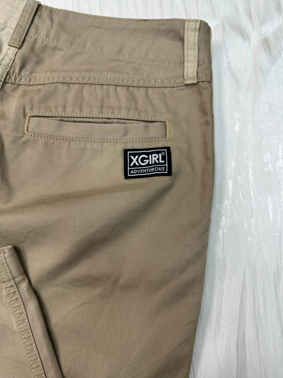 X-girl two-tone cafri pants 상품이미지7