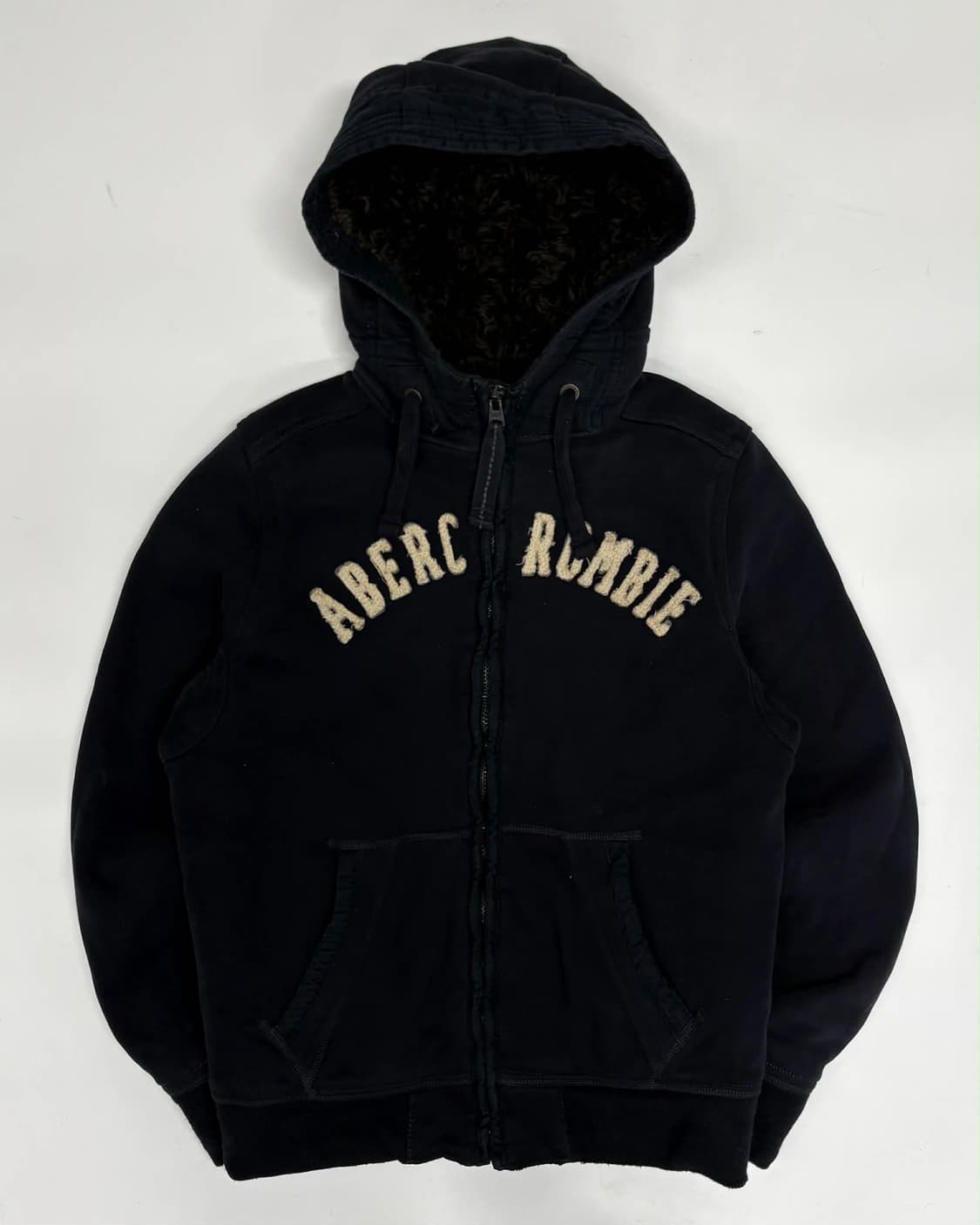 [L] 아베크롬비 y2k 올드스쿨 울프죠 자켓 후드집업 상품이미지2