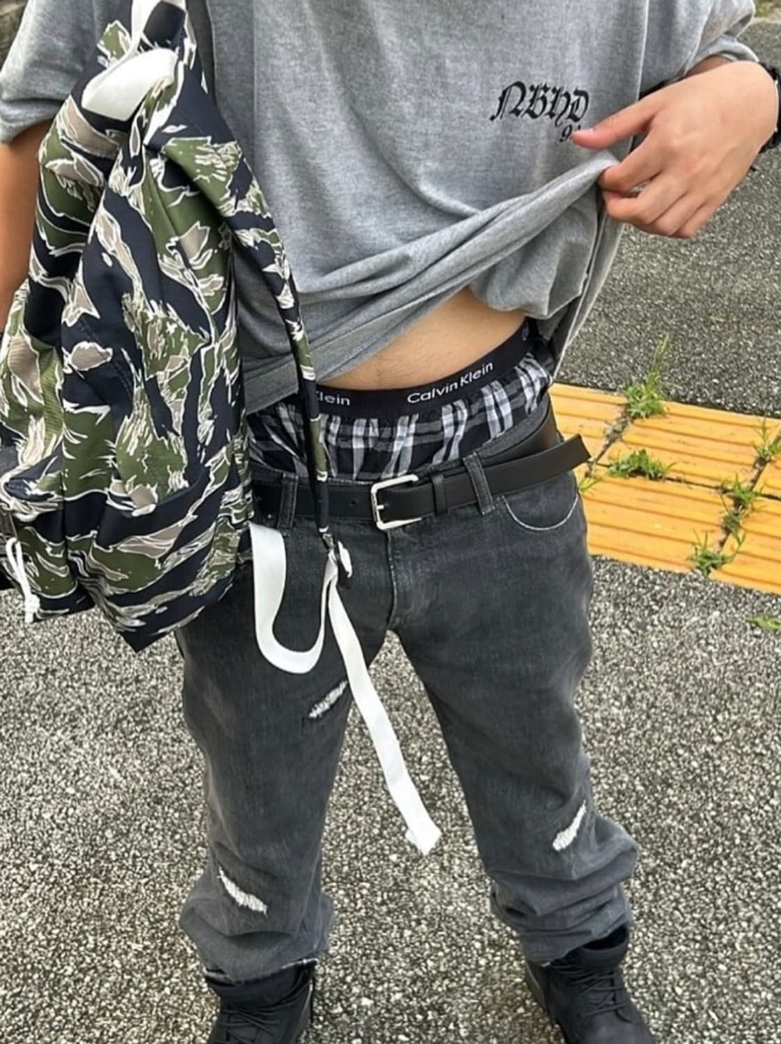 2002 네이버후드 셀비지 데님 블랙 상품이미지1