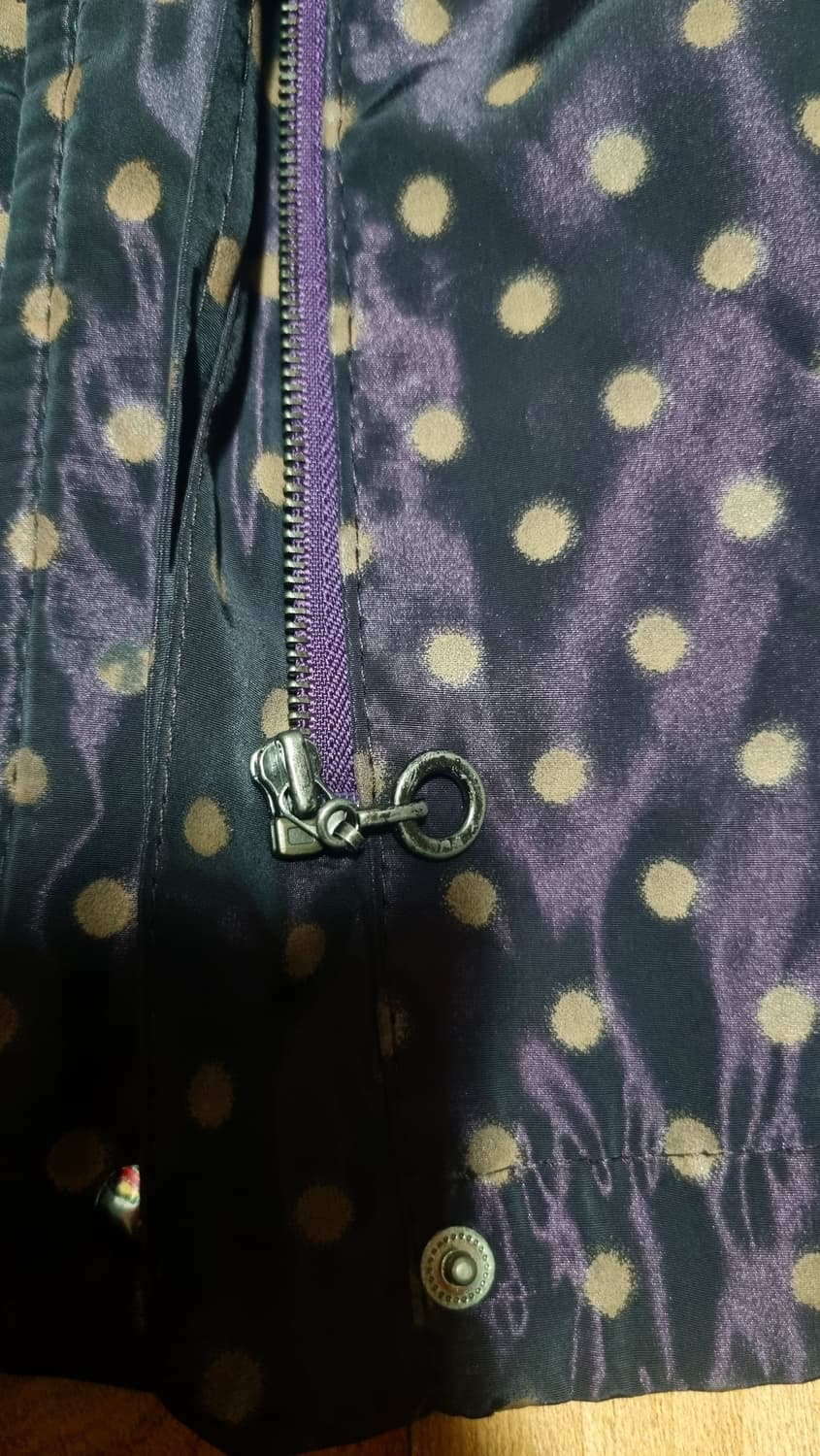 도트 패턴 자켓 코트 잠바 자켓 빈티지 땡땡이 모리걸 갸루 상품이미지4