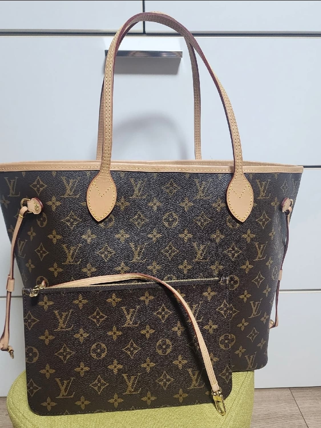 S급 정품) 루이비통 네버풀 MM 모노그램 풀박스 상품이미지1