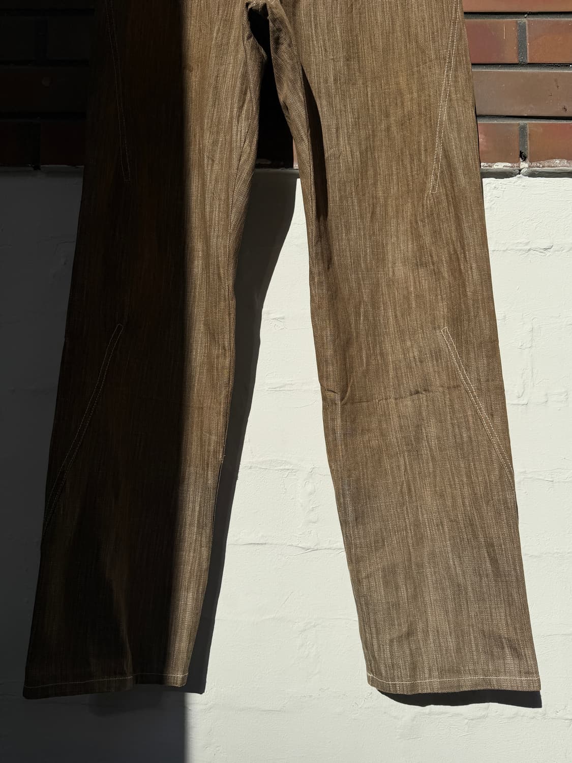 Scanner Fundamental Product 워시드 스트레이트 데님 상품이미지3