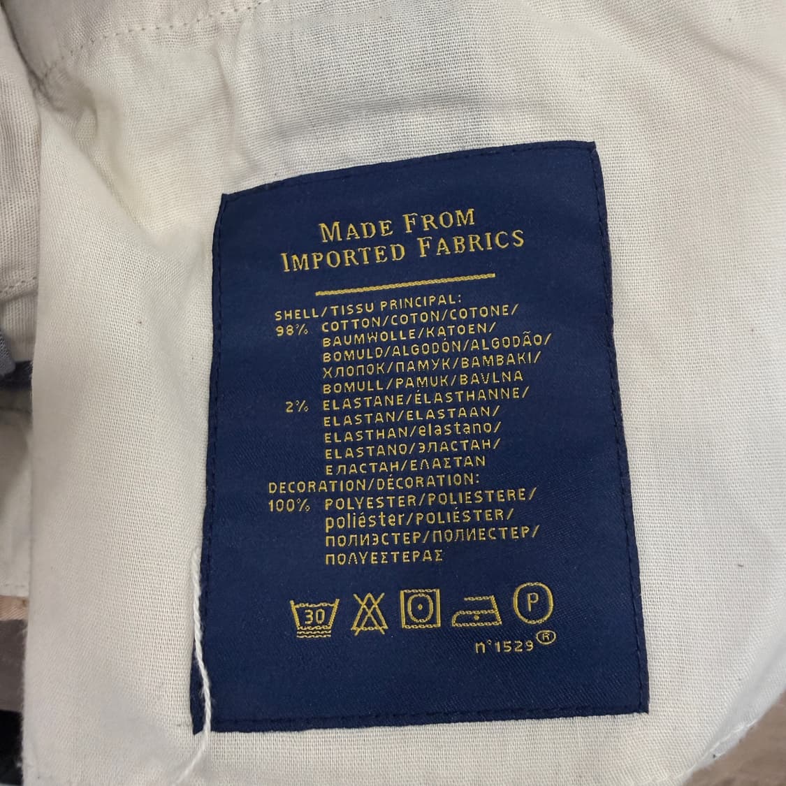 폴로 불독자수 클래식 반바지 상품이미지5