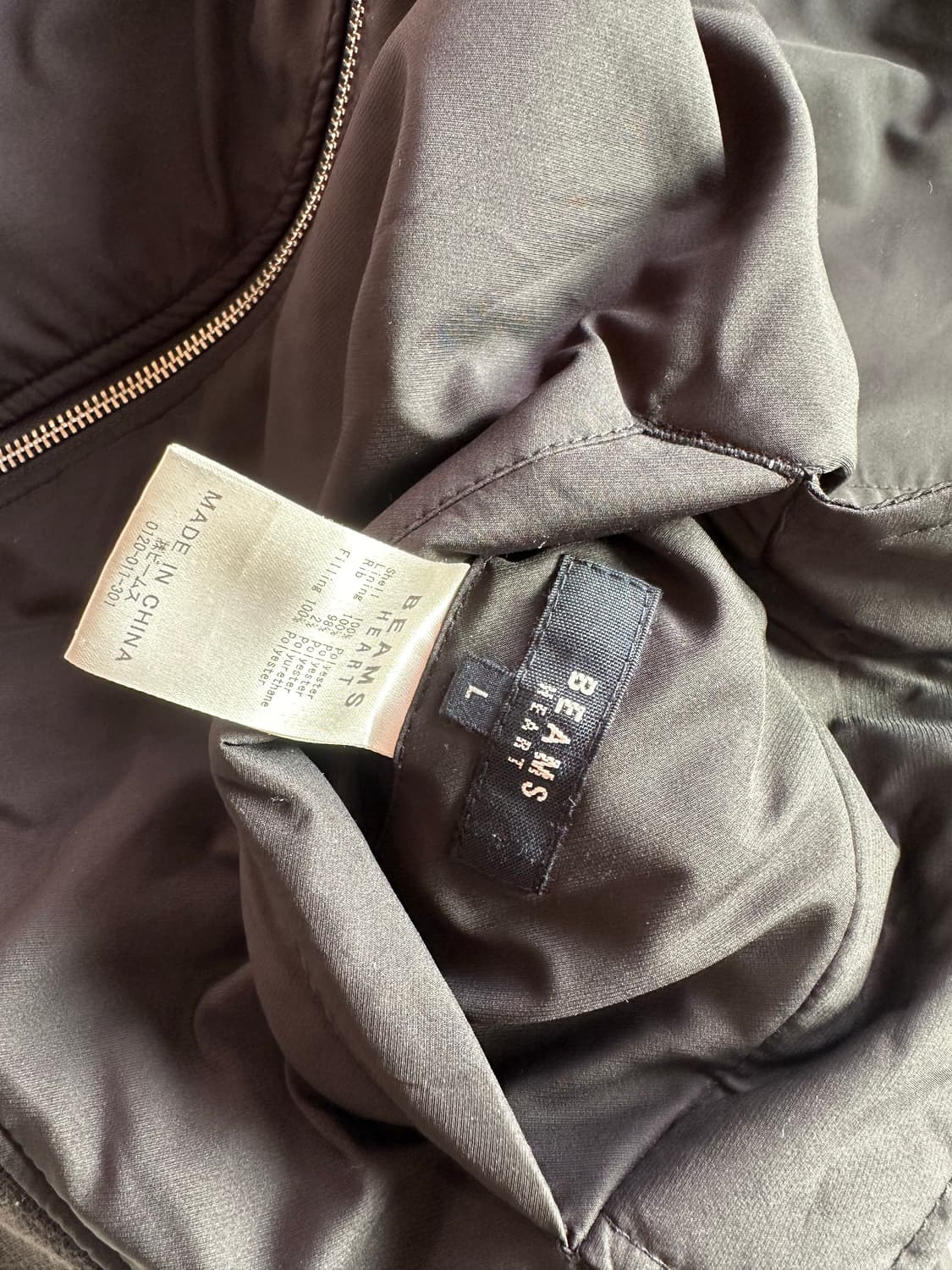 빔즈 퀄팅 리버서블 MA-1 상품이미지5