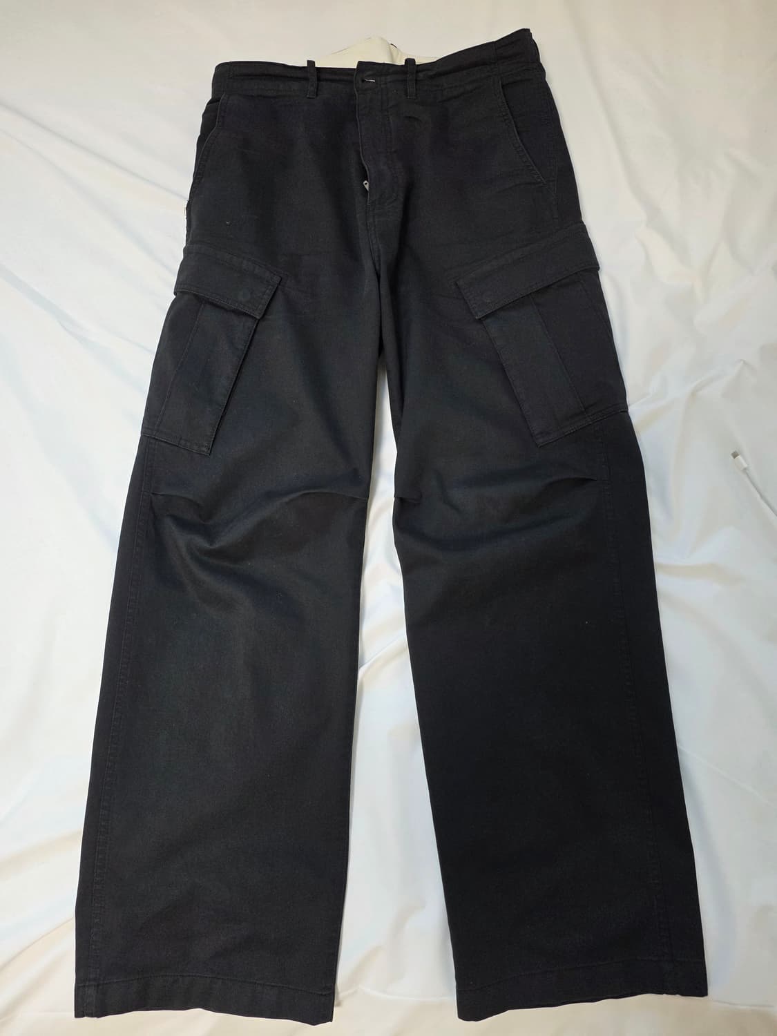 포터리 가먼트 워시드 카고 팬츠 블랙 3사이즈 상품이미지2