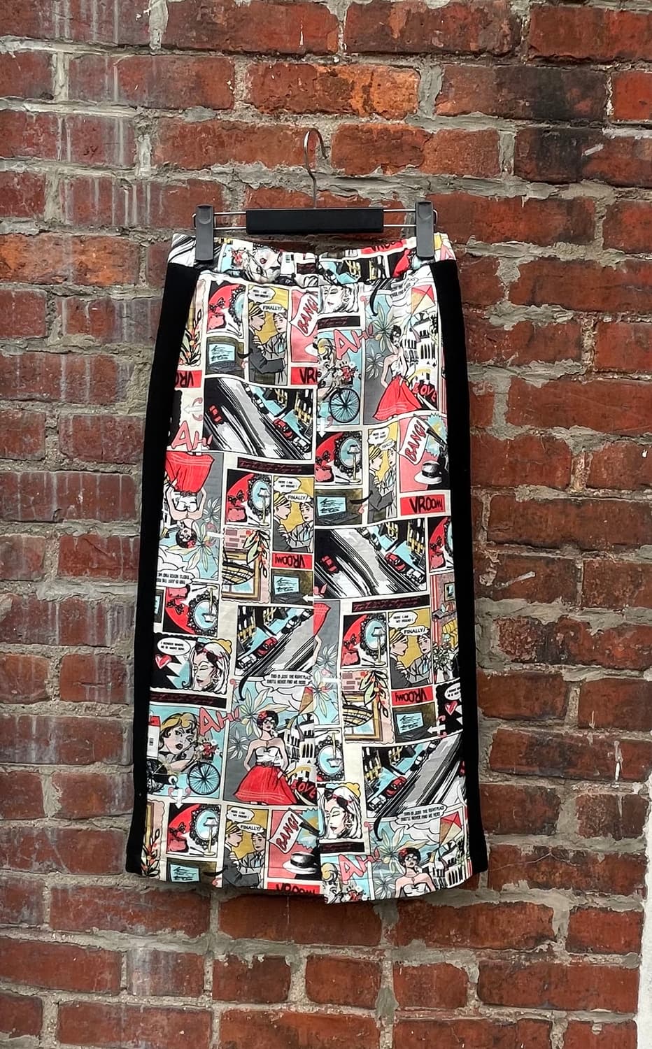 팝아트 코믹스그래픽  아카이브 스커트 상품이미지2