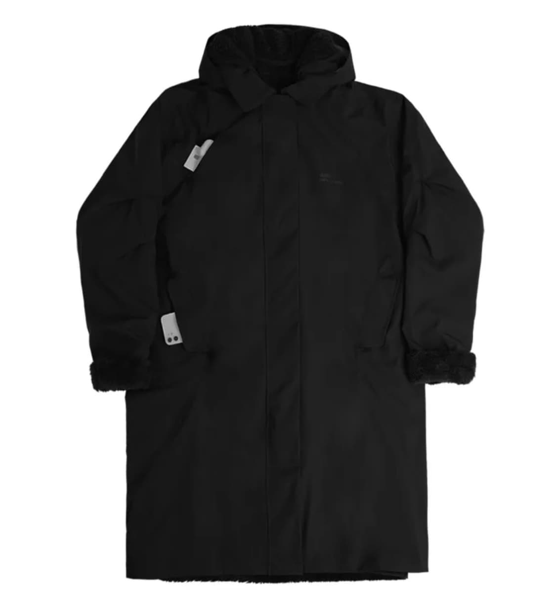 오호스 투웨이 나일론 퍼 코트 상품이미지1