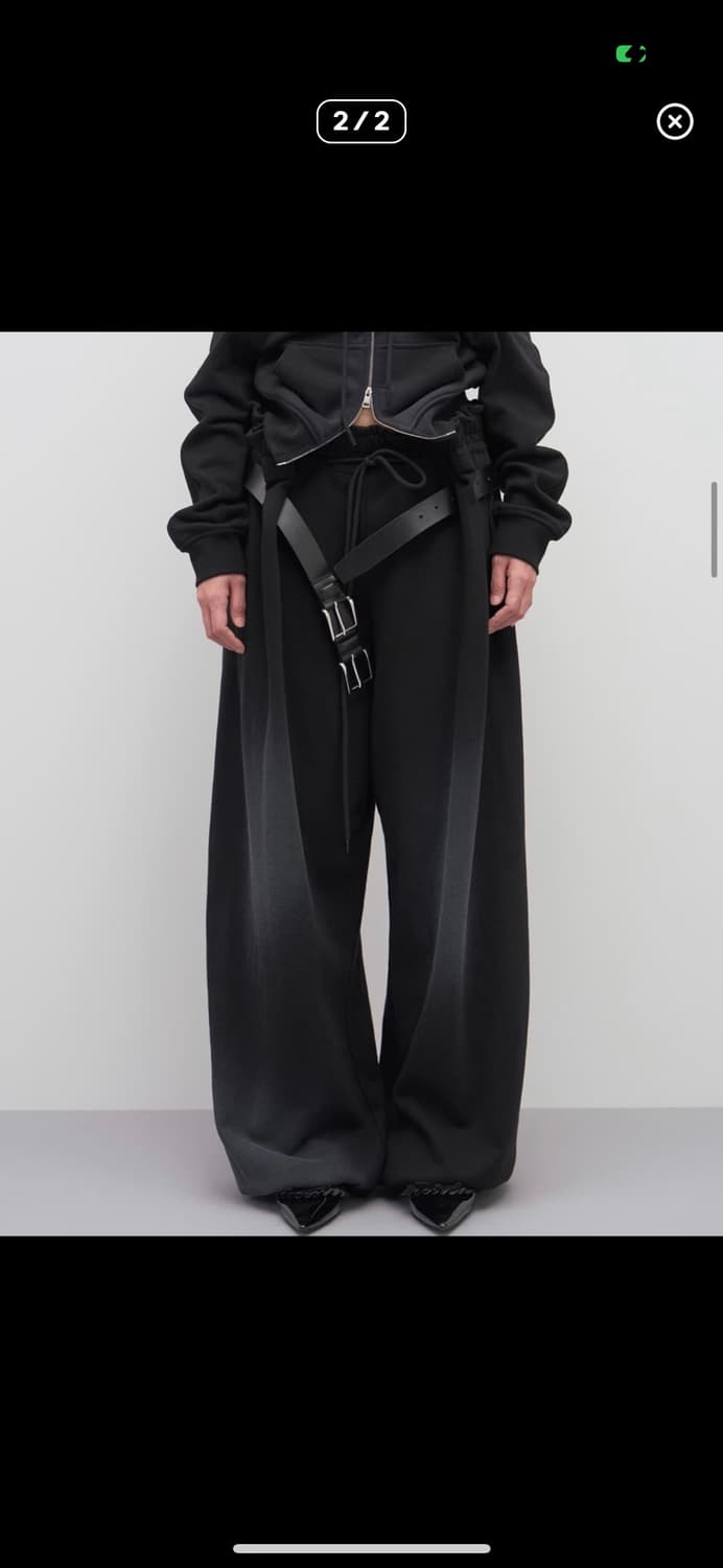 [구매] LCDC SPRAY WASHED PLEATS TROUSERS  상품이미지1