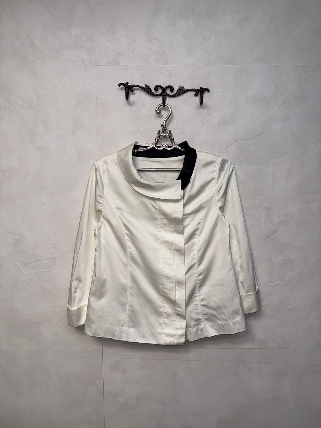 White button collar shirt jacket  상품이미지1