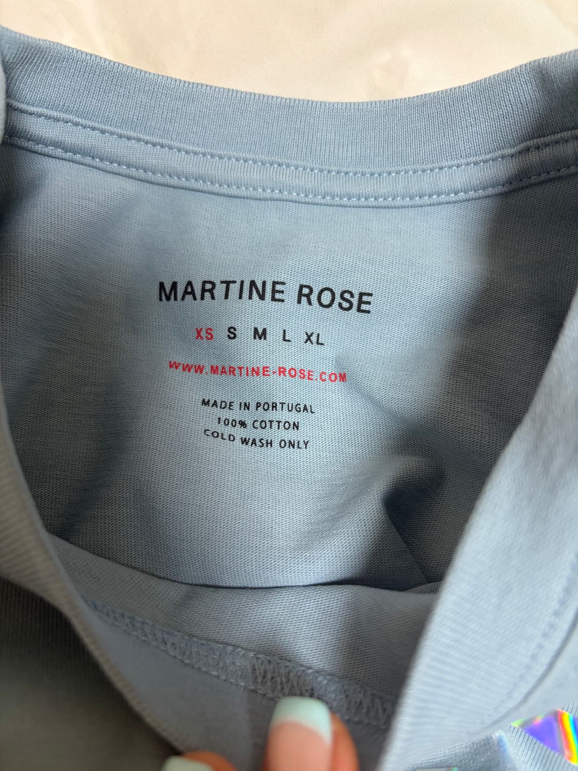 martine rose 마틴로즈 반팔티 상품이미지4