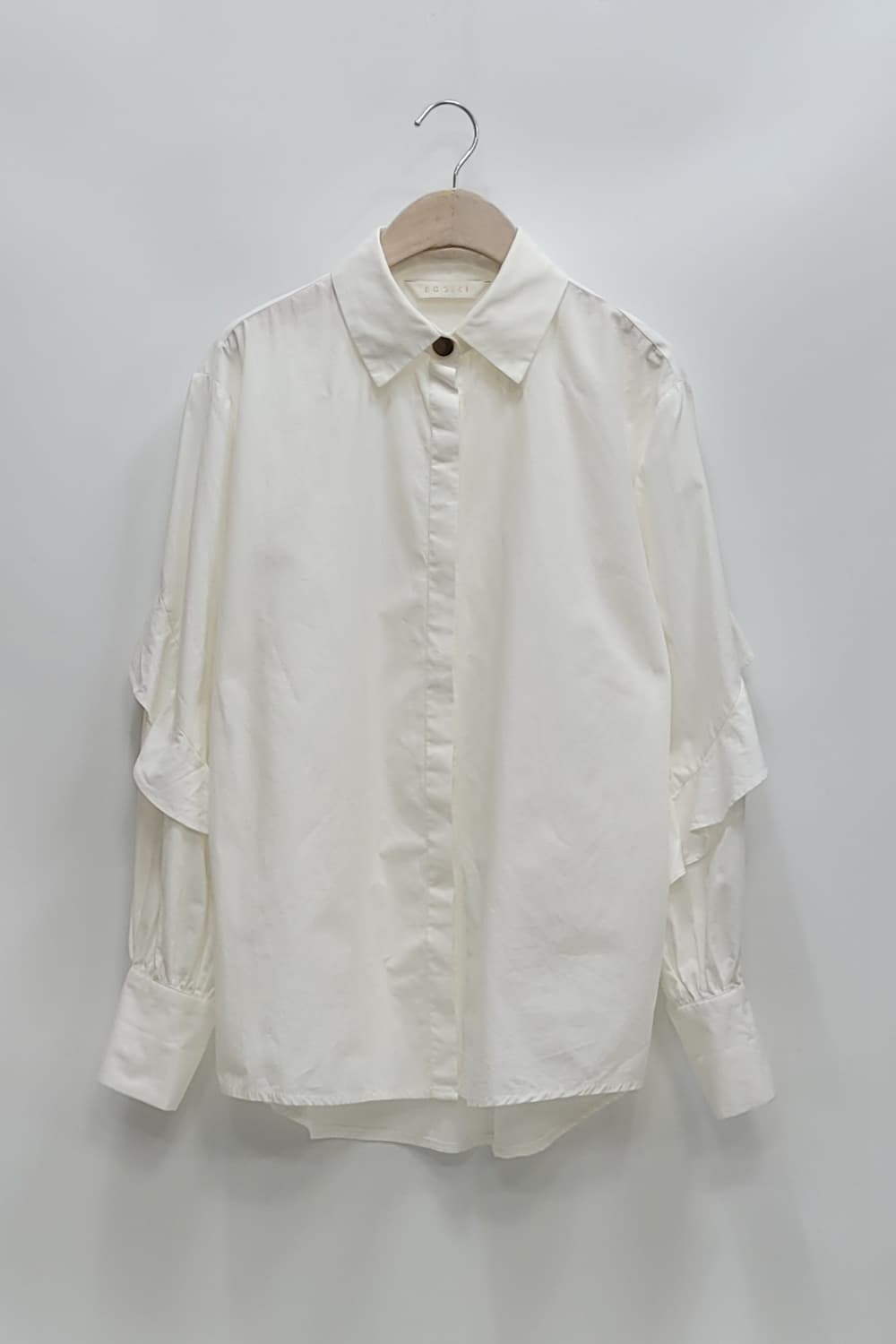 EGOIST 에고이스트 프릴 블라우스 셔츠 / 여 FREE 화이트
 상품이미지1