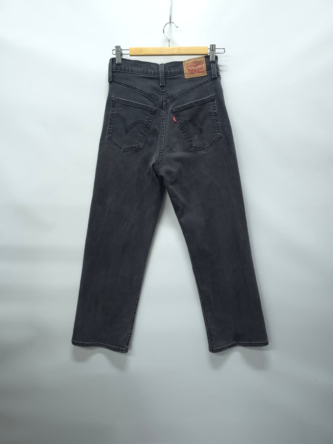 리바이스 립케이지 스트레이트 블랙진 ( 27 ) 상품이미지5