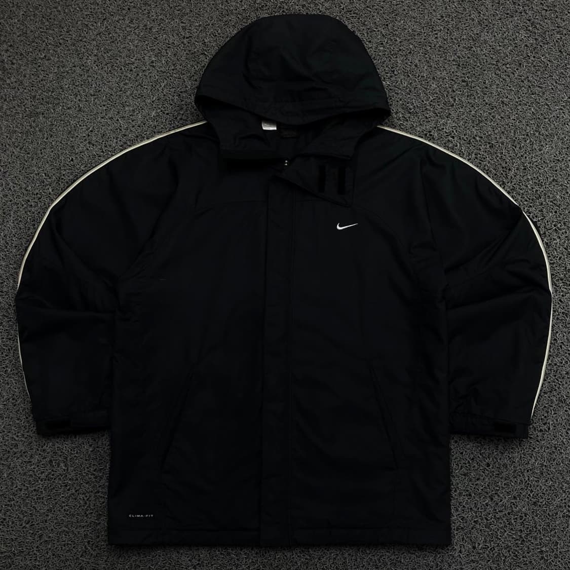 Nike 00,s 나이키 자수 스우시 블랙 후드 윈드점 상품이미지1
