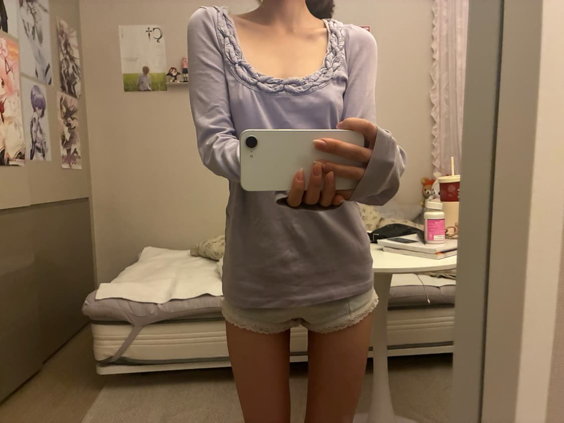 프랑스 빈티지 슬림핏 티 상품이미지2