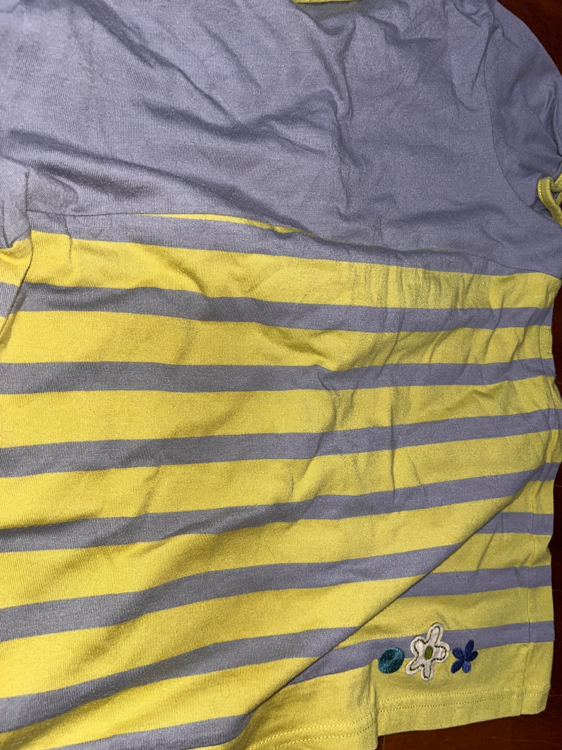 줄무늬 반소매 티셔츠 상품이미지2