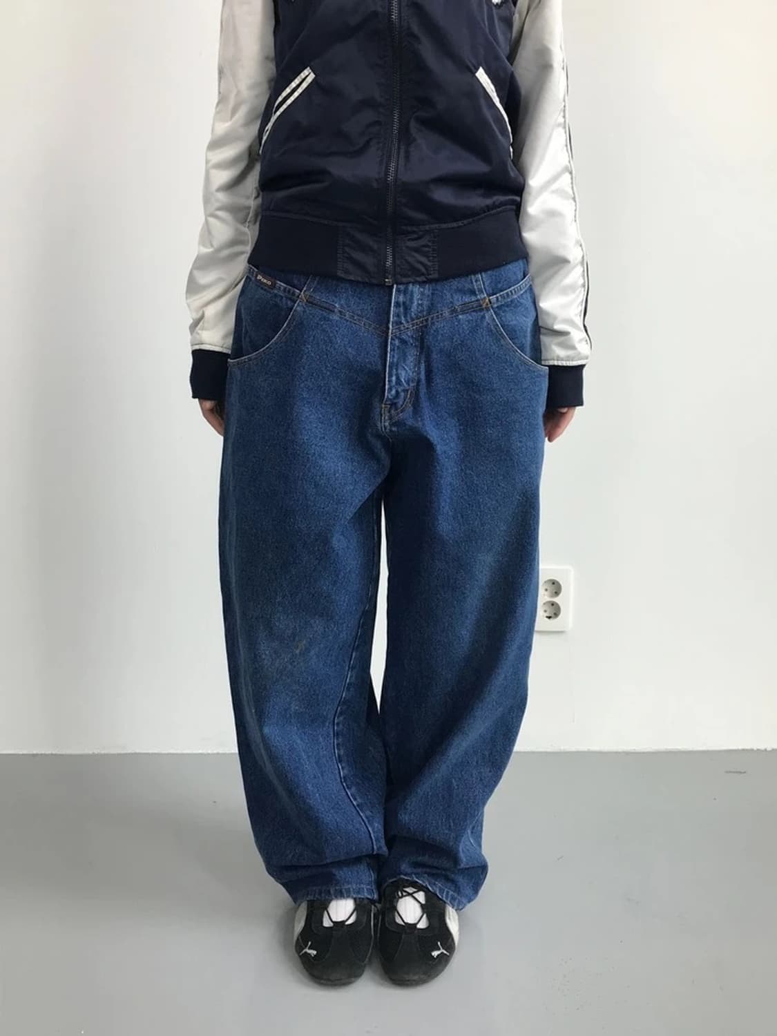 PIKO Y2K Wide Denim Pants 상품이미지2