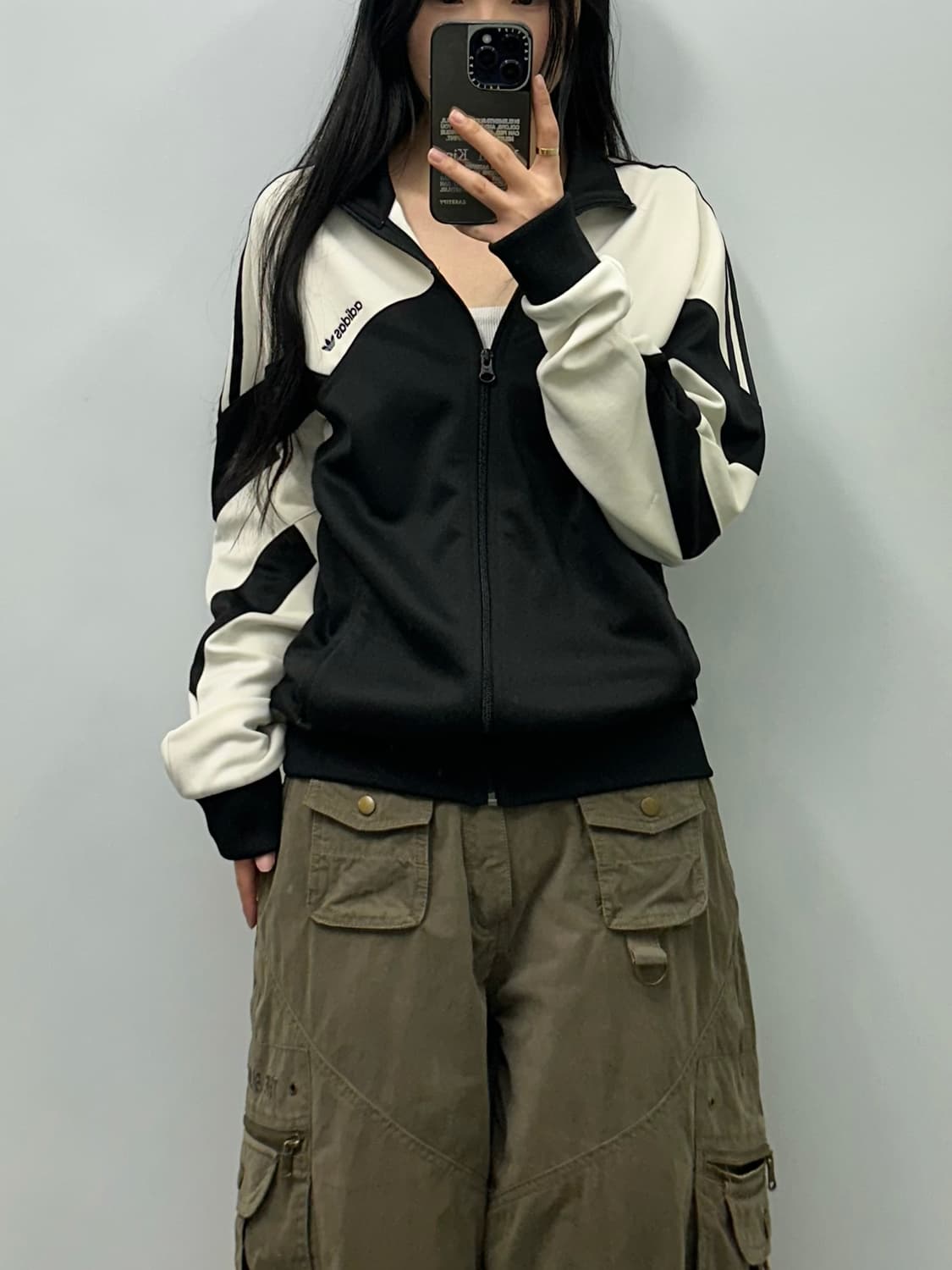 아디다스 오래오 배색 트랙탑 져지 상품이미지1