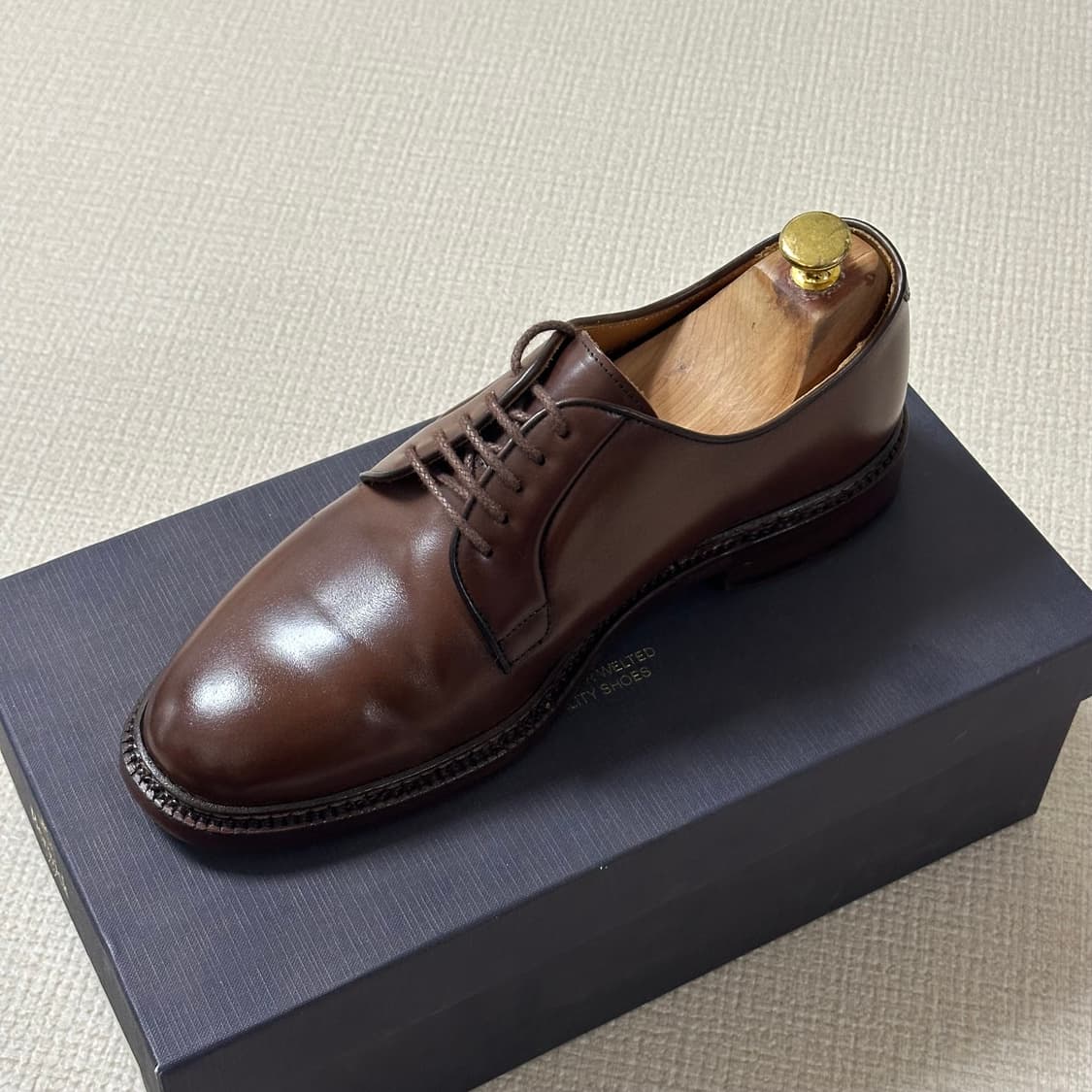 버윅 5341 코도반 더비슈즈 (미디엄 브라운) UK 8 상품이미지7
