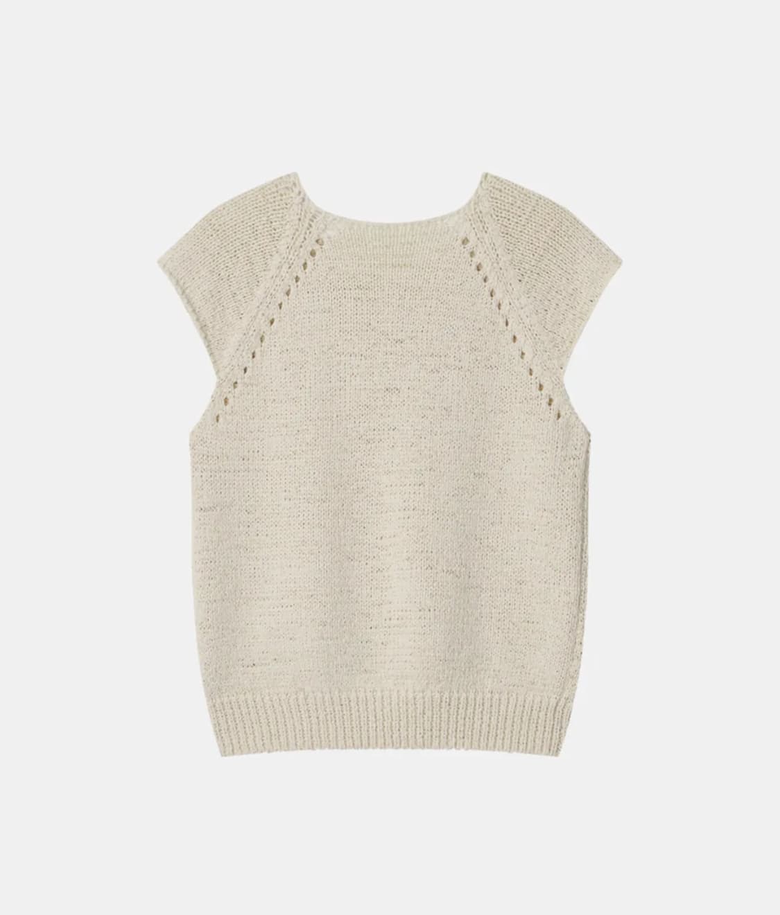 오헤시오 26ss 포켓 반팔 니트 아이보리 새상품 상품이미지2