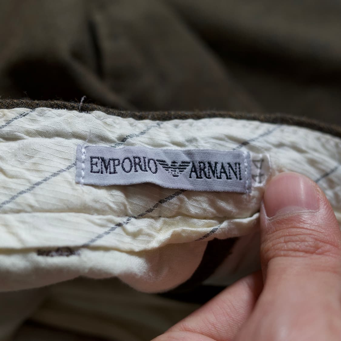 Emporio Armani two-tuck wool trouser 상품이미지7