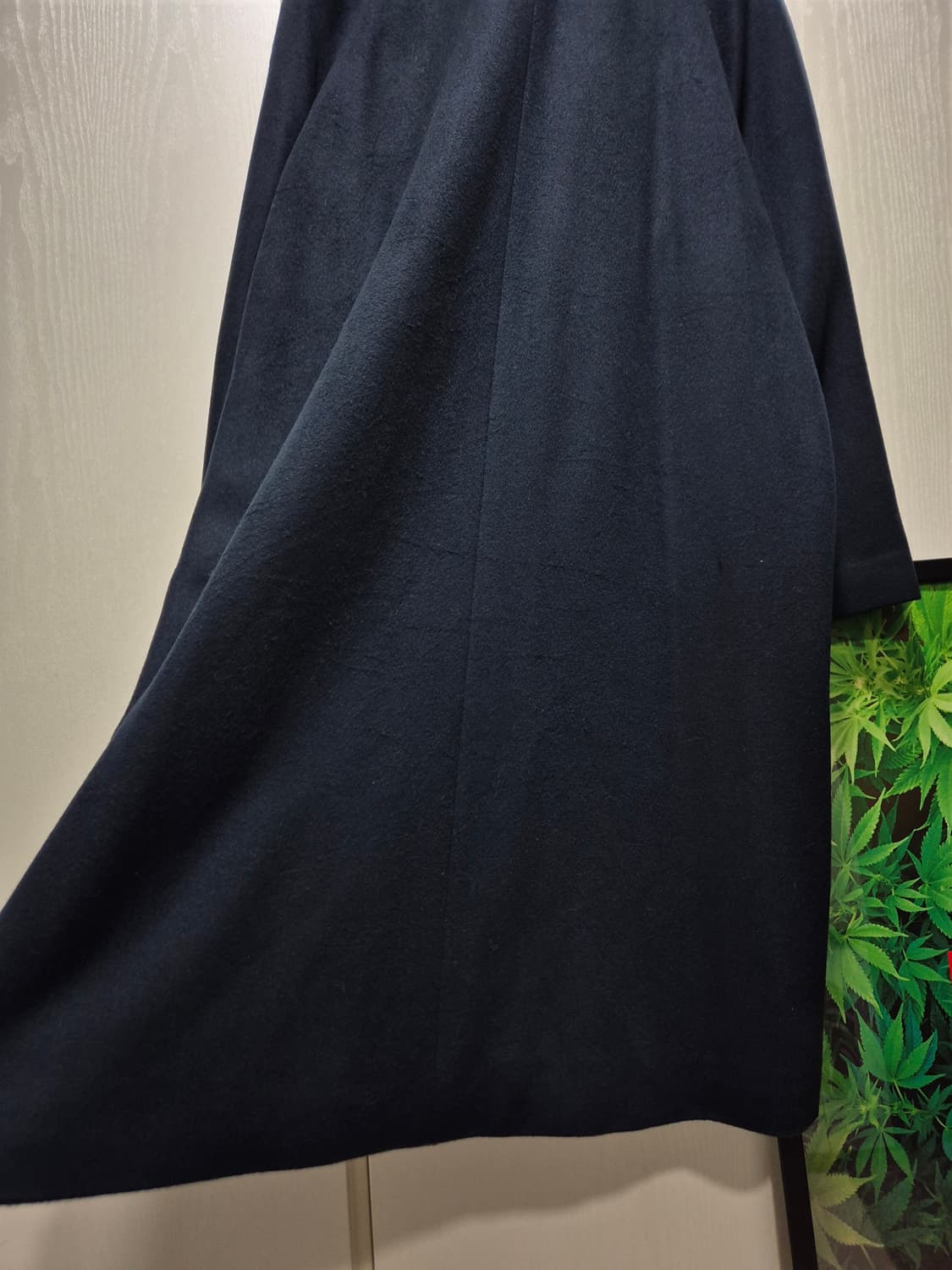 JPN빈티지.Pure Cashmere 퓨어 캐시미어 청록색 코트 상품이미지9