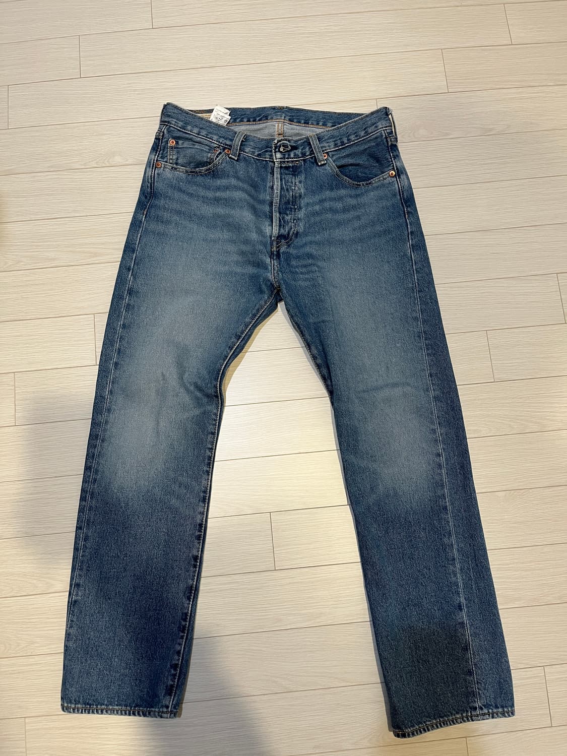 리바이스 프리미엄 라인 501 중청 32x30 상품이미지1