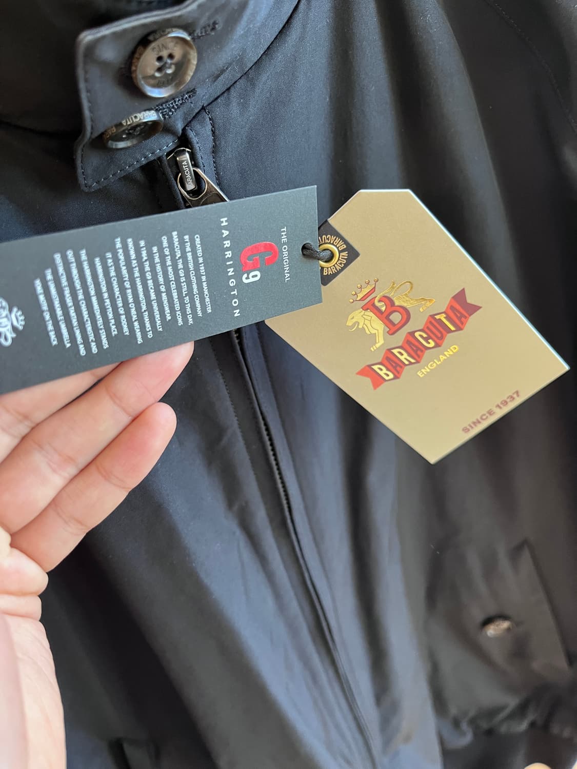 바라쿠타 G9 블랙 자켓 42사이즈 상품이미지7